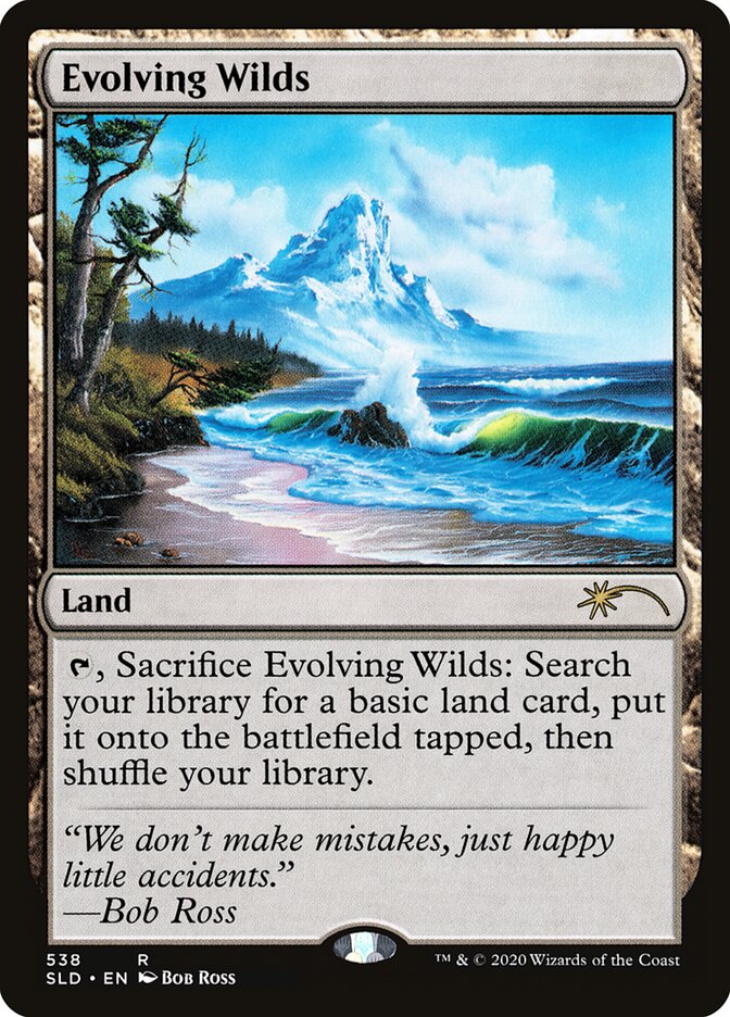 Terras em Desenvolvimento / Evolving Wilds - Magic: The Gathering - MoxLand
