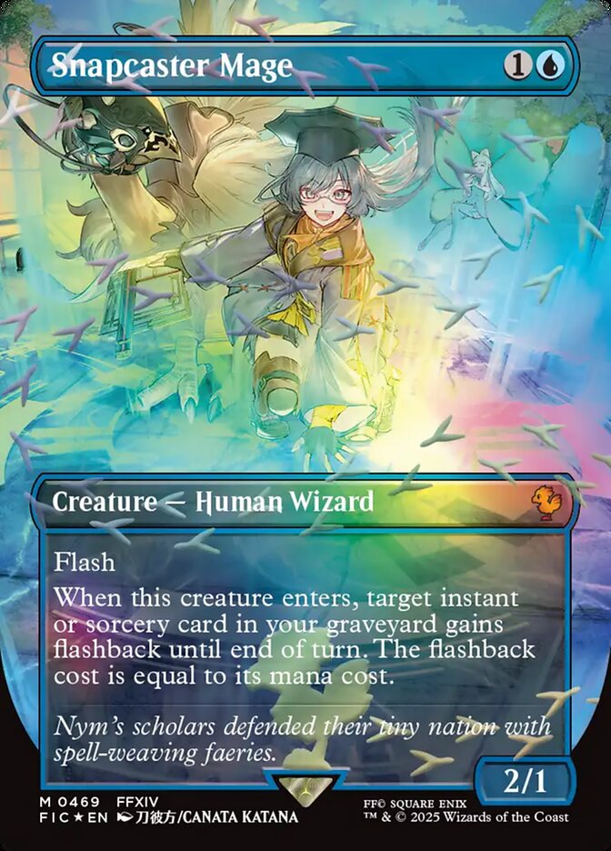 Mago da Conjuração-relâmpago / Snapcaster Mage - Magic: The Gathering - MoxLand