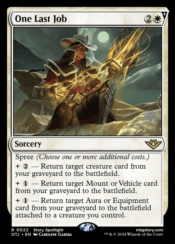 Um Último Trabalho / One Last Job - Magic: The Gathering - MoxLand