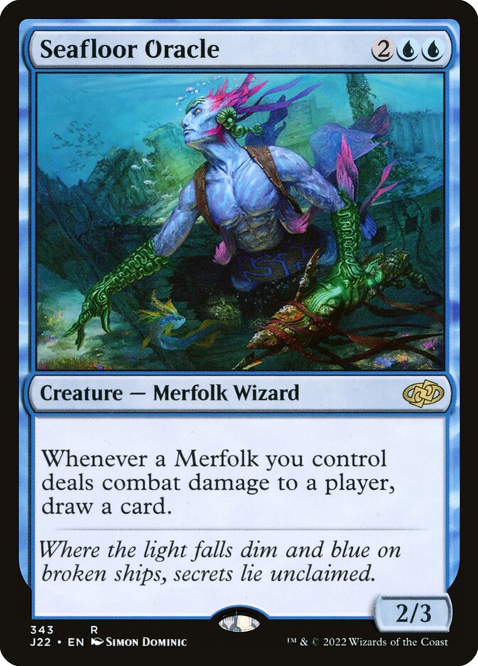 Oráculo do Fundo do Mar / Seafloor Oracle - Magic: The Gathering - MoxLand