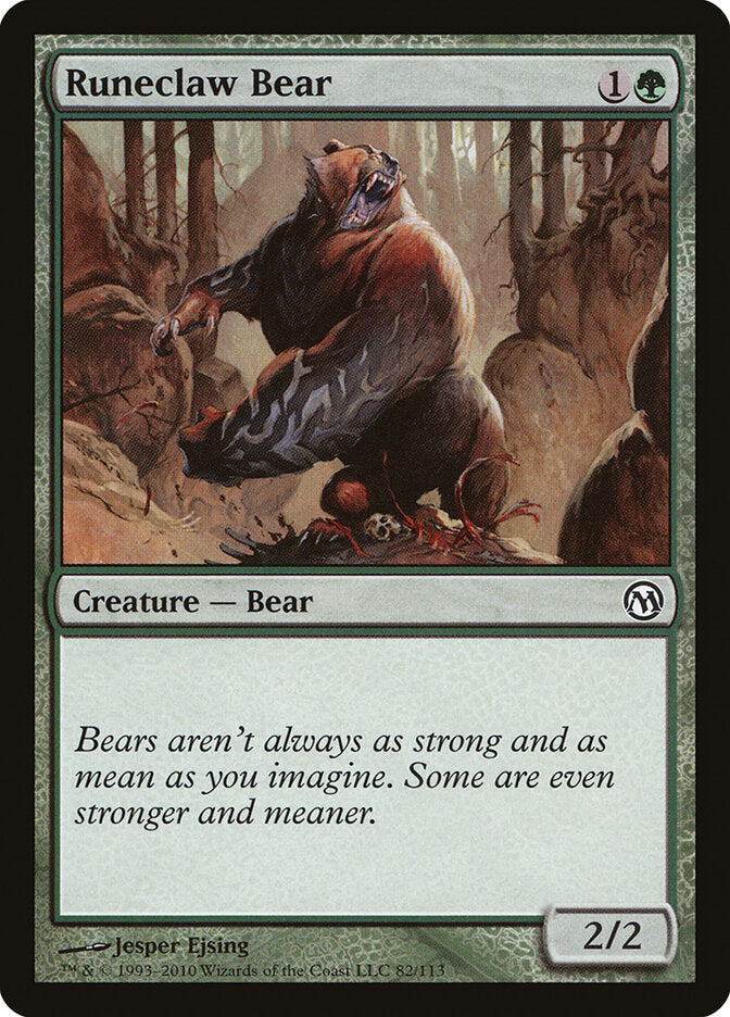 Urso Garra de Runa / Runeclaw Bear - Magic: The Gathering - MoxLand