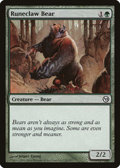 Urso Garra de Runa / Runeclaw Bear - Magic: The Gathering - MoxLand