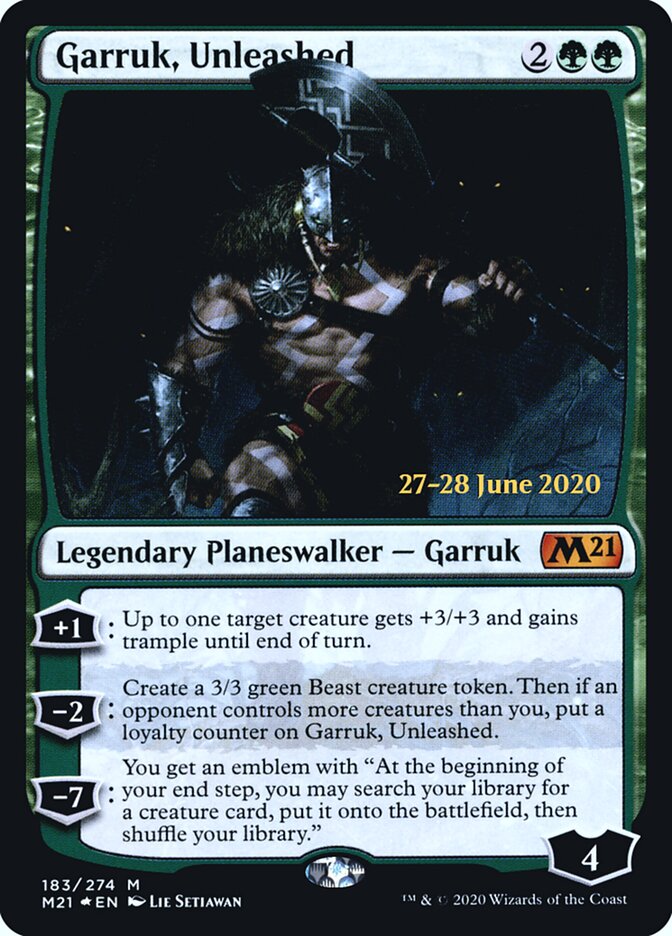 Garruk, Liberto / Garruk, Unleashed - Magic: The Gathering - MoxLand