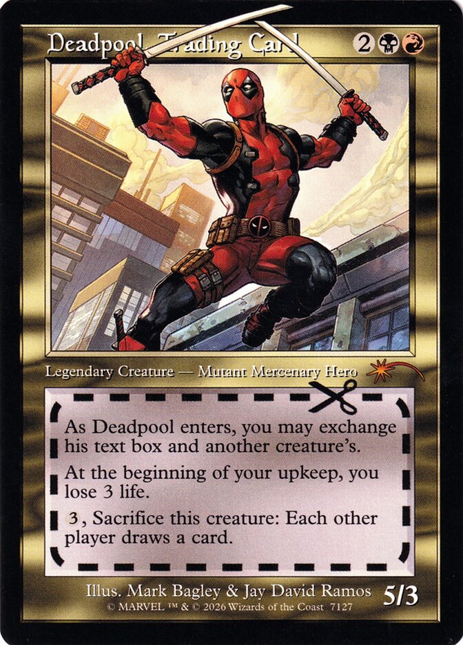 Deadpool, Trading Card - Magic: The Gathering - MoxLand