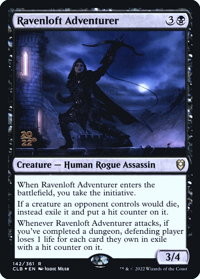 Aventureira de Ravenloft / Ravenloft Adventurer - Magic: The Gathering - MoxLand