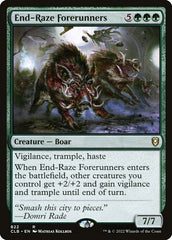 Pioneiros do Arrasamento Final / End-Raze Forerunners - Magic: The Gathering - MoxLand