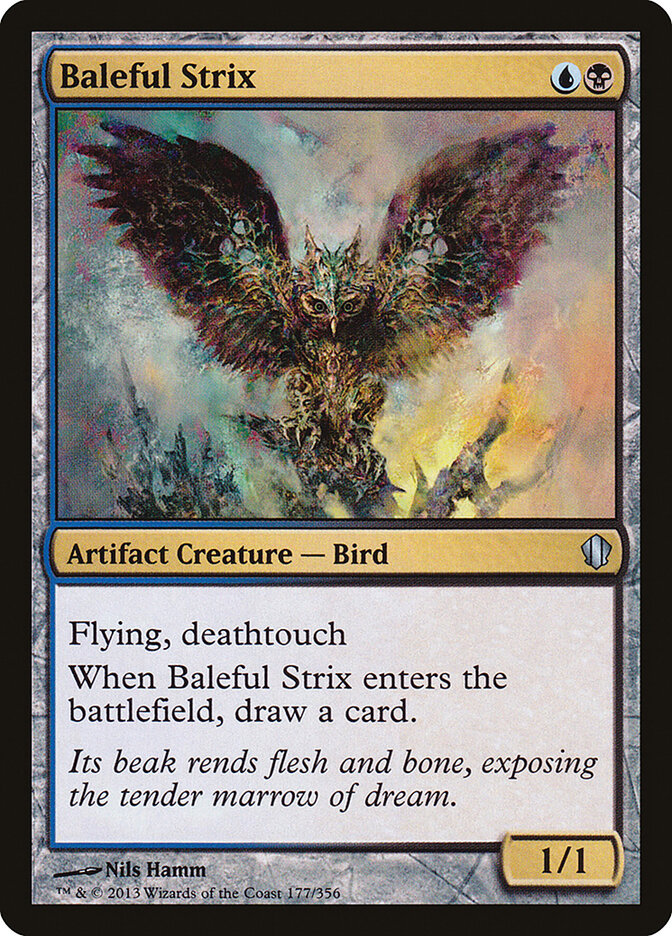 Estrige Maligna / Baleful Strix - Magic: The Gathering - MoxLand
