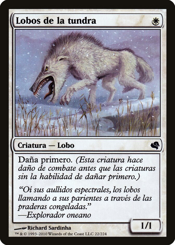 Lobos da Tundra / Tundra Wolves - Magic: The Gathering - MoxLand
