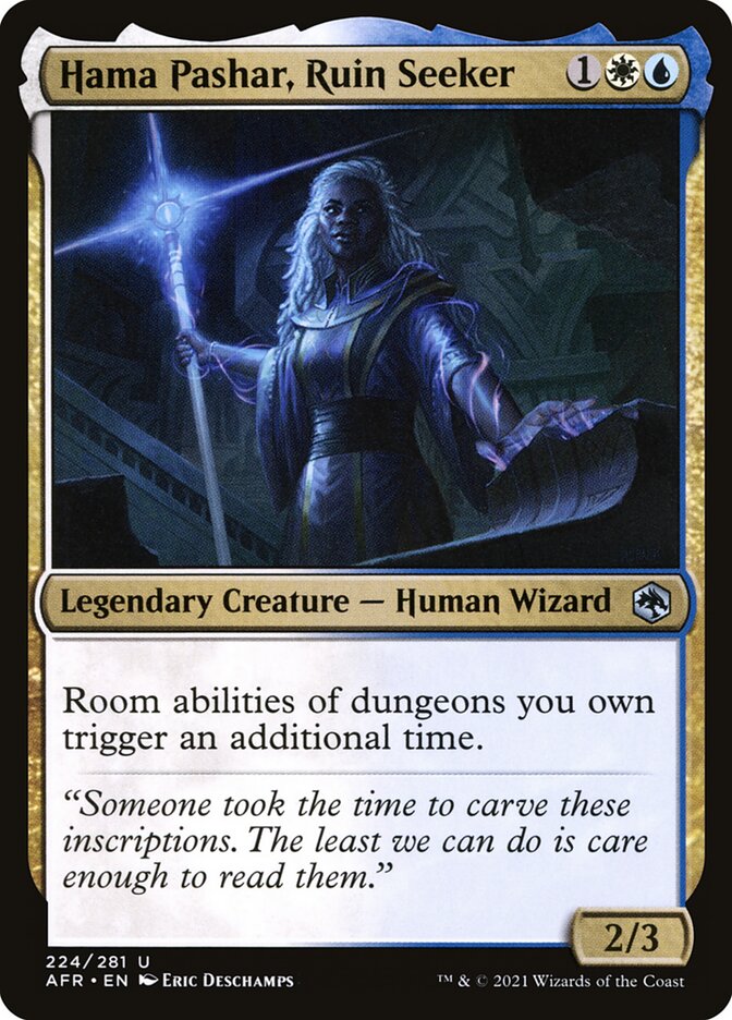 Hama Pashar, Buscadora de Ruínas / Hama Pashar, Ruin Seeker - Magic: The Gathering - MoxLand