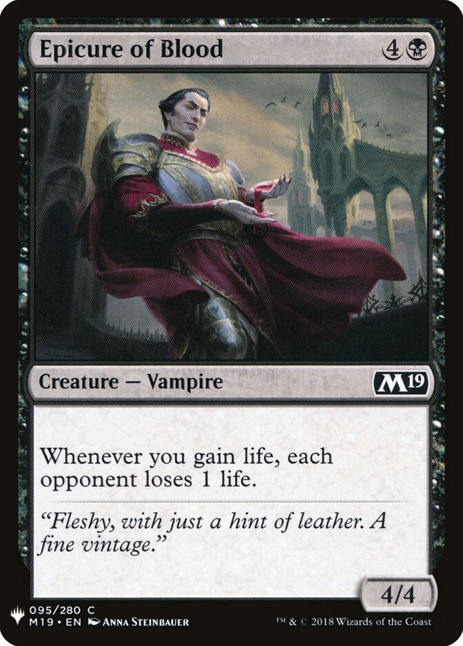 Epicurista de Sangue / Epicure of Blood - Magic: The Gathering - MoxLand