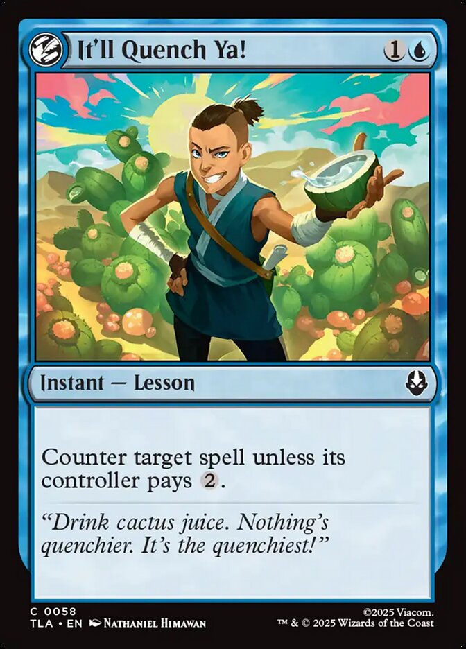 Vai Matar a Sede! / It'll Quench Ya! - Magic: The Gathering - MoxLand