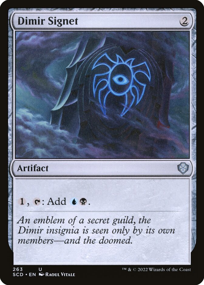 Sinete Dimir / Dimir Signet - Magic: The Gathering - MoxLand