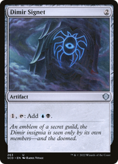 Sinete Dimir / Dimir Signet - Magic: The Gathering - MoxLand
