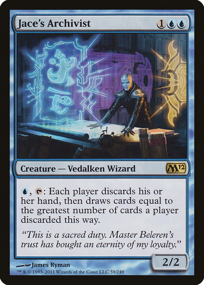 Arquivista de Jace / Jace's Archivist - Magic: The Gathering - MoxLand