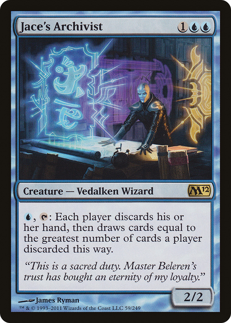 Arquivista de Jace / Jace's Archivist - Magic: The Gathering - MoxLand
