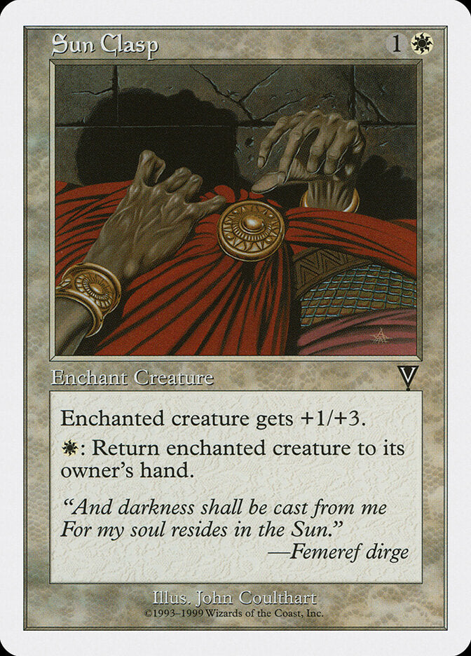 Fivela Solar / Sun Clasp - Magic: The Gathering - MoxLand