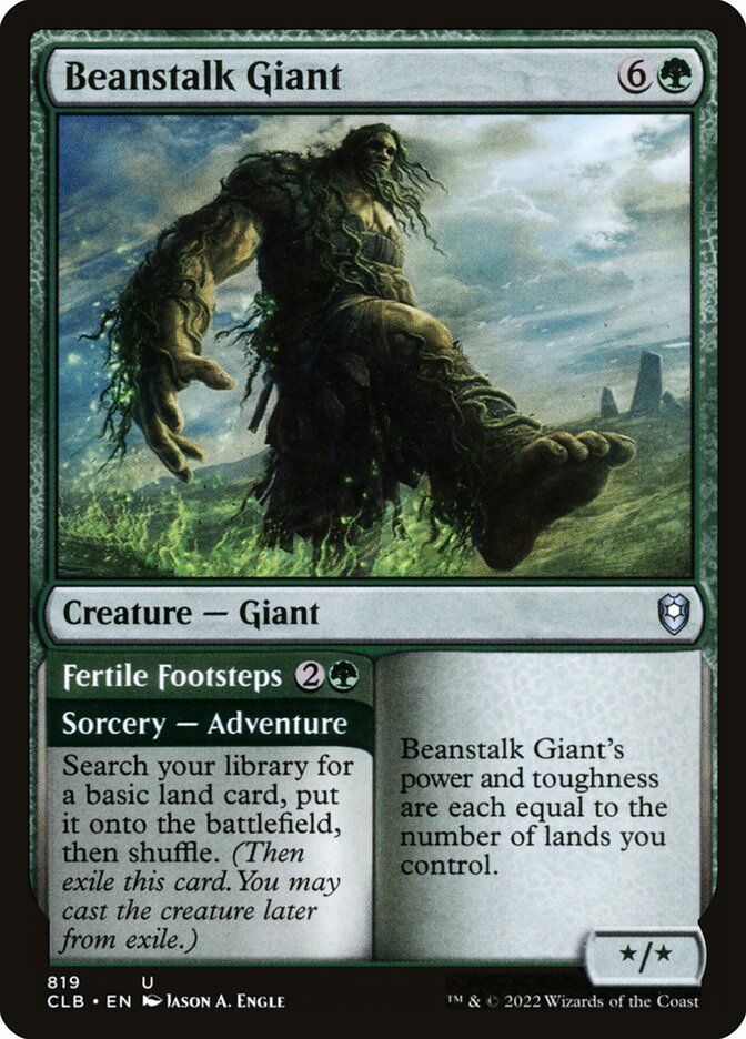 Gigante do Pé de Feijão / Beanstalk Giant - Magic: The Gathering - MoxLand
