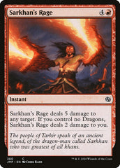 Fúria de Sarkhan / Sarkhan's Rage - Magic: The Gathering - MoxLand