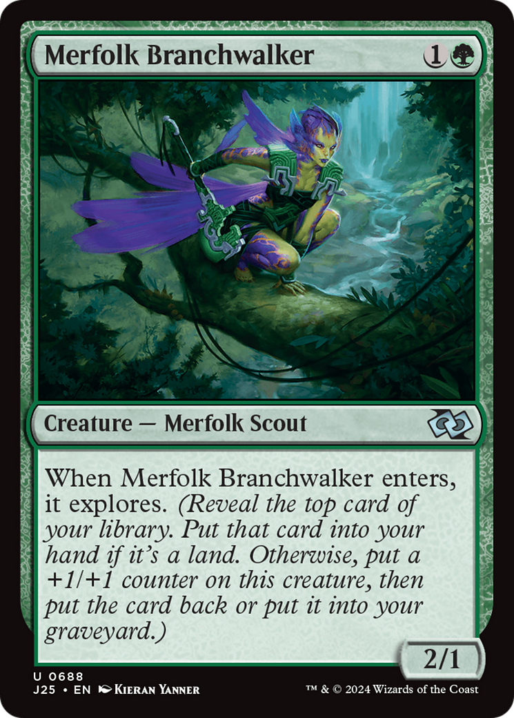 Andarilha das Copas Tritã / Merfolk Branchwalker - Magic: The Gathering - MoxLand