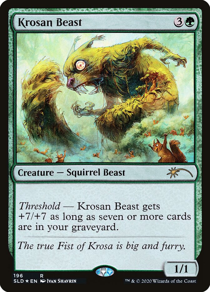 Besta Krosana / Krosan Beast - Magic: The Gathering - MoxLand