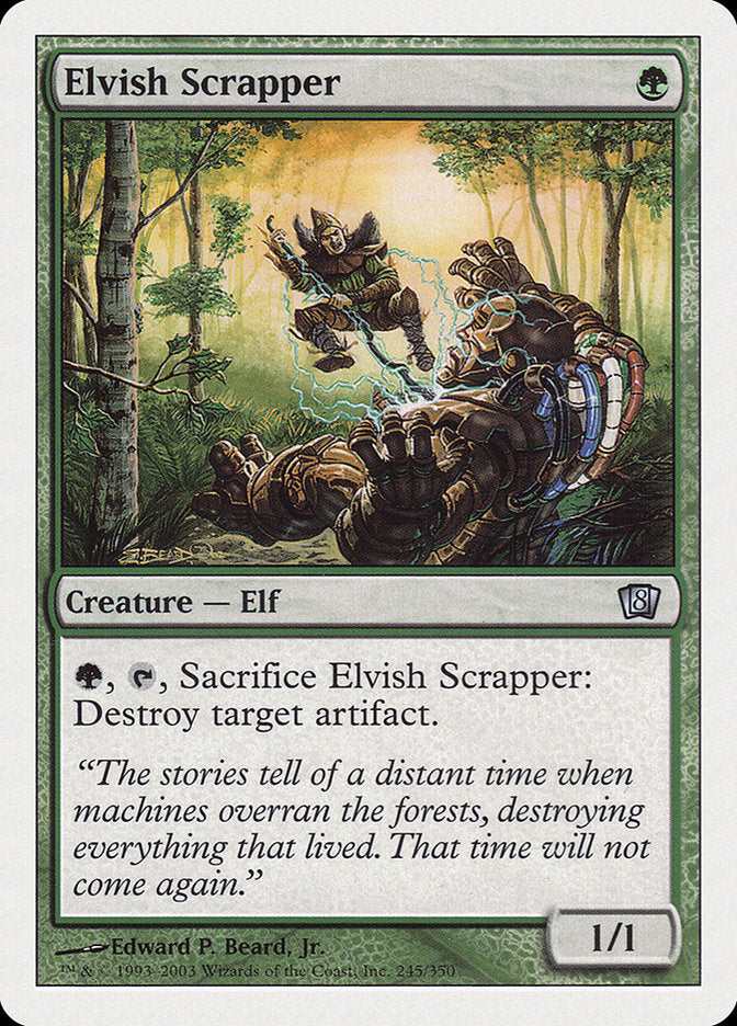 Sucateiro Élfico / Elvish Scrapper - Magic: The Gathering - MoxLand