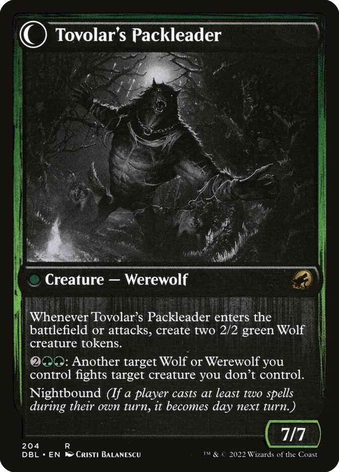 Mestre da Caça de Tovolar / Tovolar's Huntmaster - Magic: The Gathering - MoxLand