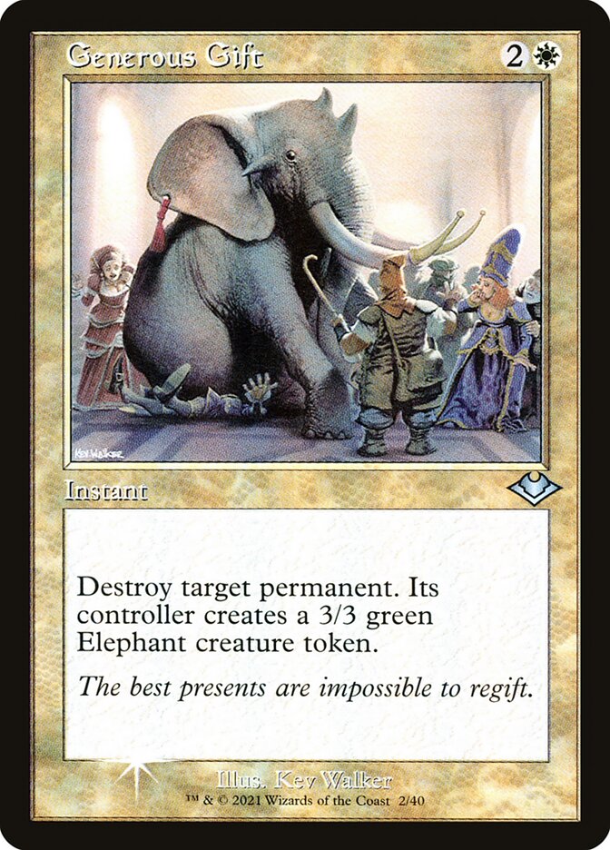 Presente Generoso / Generous Gift - Magic: The Gathering - MoxLand
