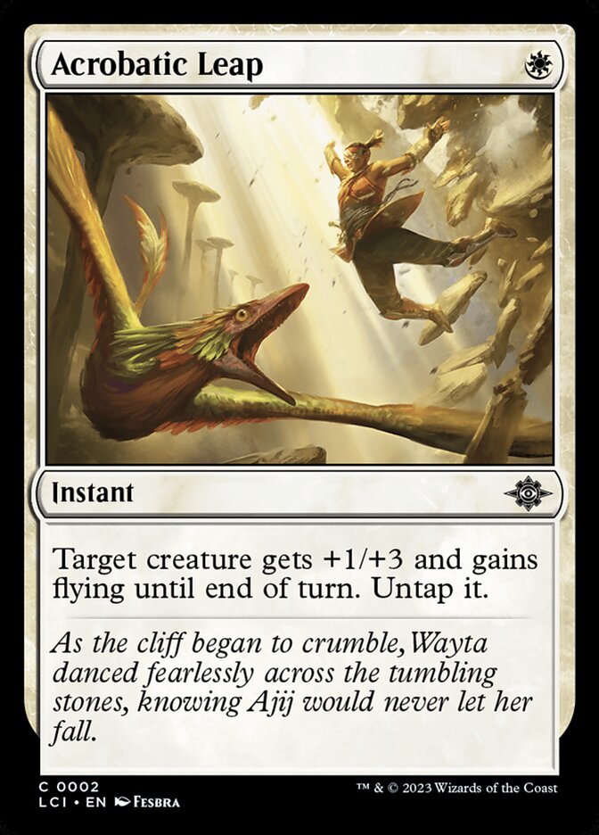 Salto Acrobático / Acrobatic Leap - Magic: The Gathering - MoxLand