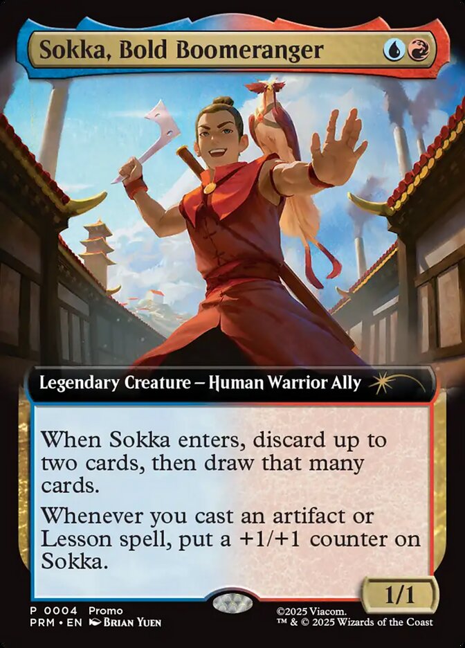 Sokka, Bold Boomeranger - Magic: The Gathering - MoxLand
