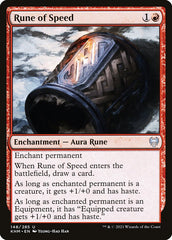 Runa de Velocidade / Rune of Speed - Magic: The Gathering - MoxLand