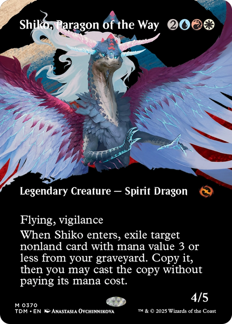 Shiko, Paradigma do Caminho / Shiko, Paragon of the Way - Magic: The Gathering - MoxLand