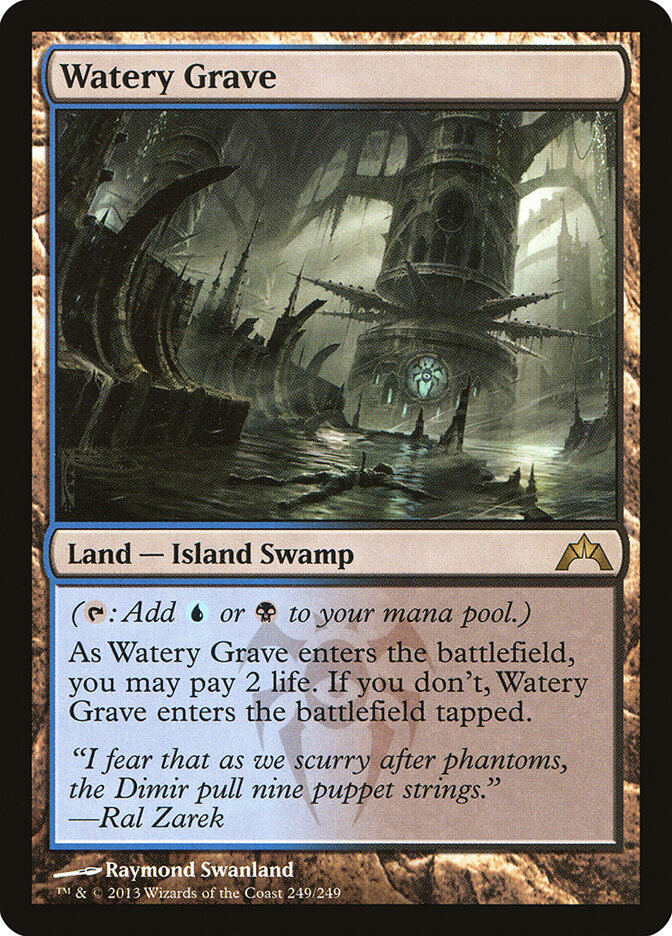 Túmulo Aquático / Watery Grave - Magic: The Gathering - MoxLand
