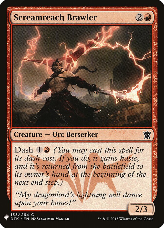 Rufião do Ermo dos Gritos / Screamreach Brawler - Magic: The Gathering - MoxLand