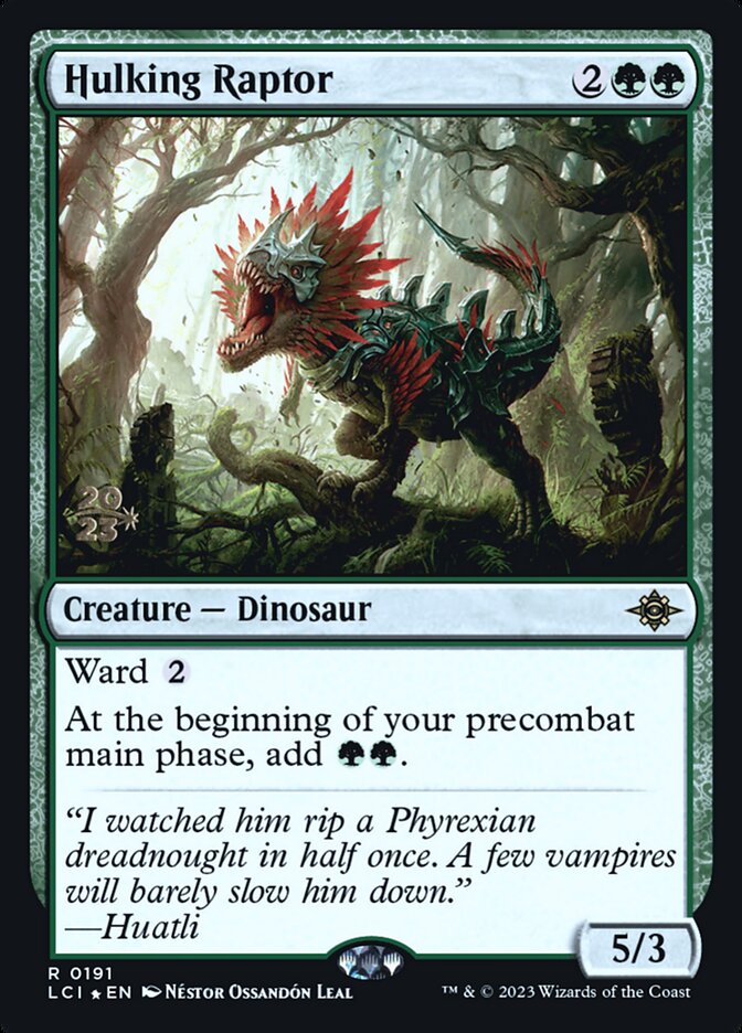 Raptor Corpulento / Hulking Raptor - Magic: The Gathering - MoxLand