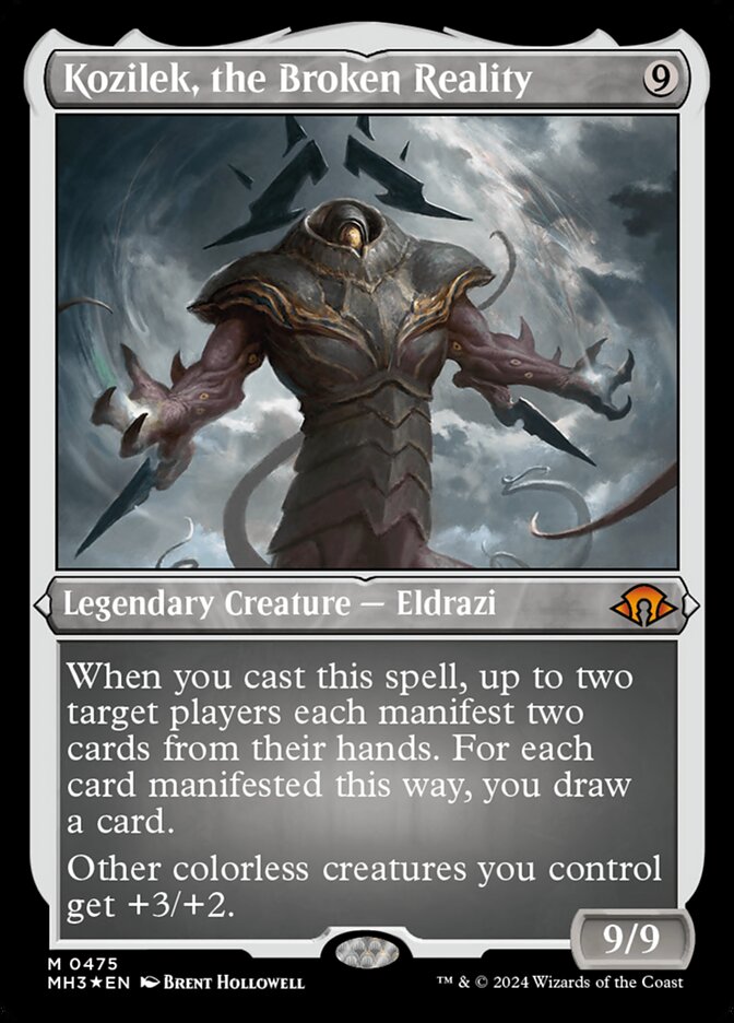Kozilek, a Realidade Partida / Kozilek, the Broken Reality - Magic: The Gathering - MoxLand