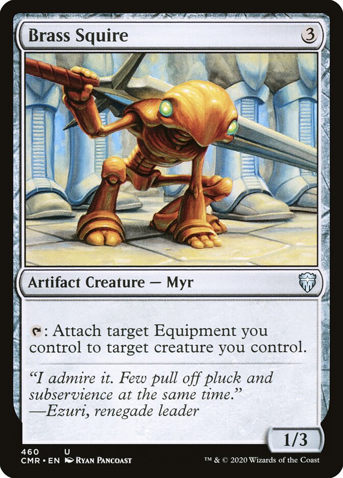 Escudeiro de Bronze / Brass Squire - Magic: The Gathering - MoxLand