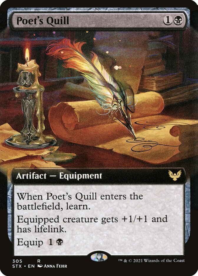 Pena do Poeta / Poet's Quill - Magic: The Gathering - MoxLand