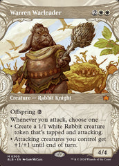 Líder de Guerra da Coelheira / Warren Warleader - Magic: The Gathering - MoxLand