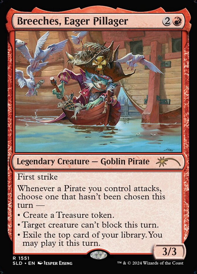 Bermuda, Saqueador Ávido / Breeches, Eager Pillager - Magic: The Gathering - MoxLand