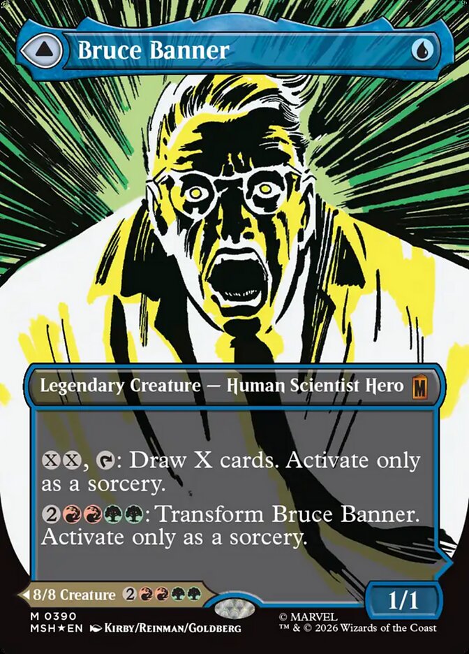Bruce Banner / The Incredible Hulk - Magic: The Gathering - MoxLand