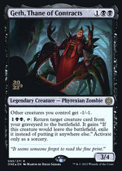 Geth, Thane dos Contratos / Geth, Thane of Contracts - Magic: The Gathering - MoxLand