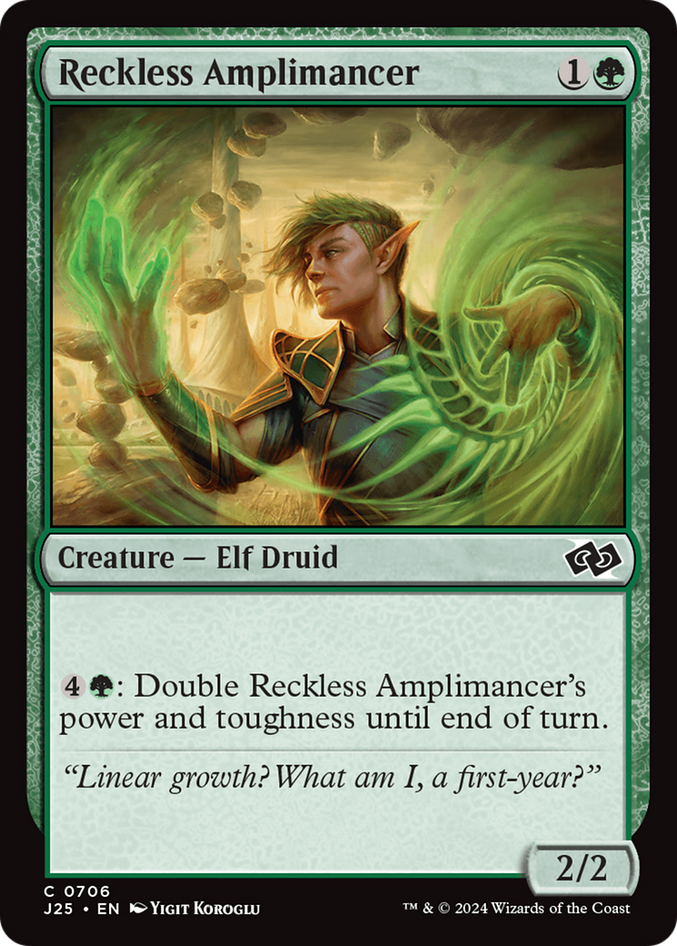 Amplimante Temerário / Reckless Amplimancer - Magic: The Gathering - MoxLand
