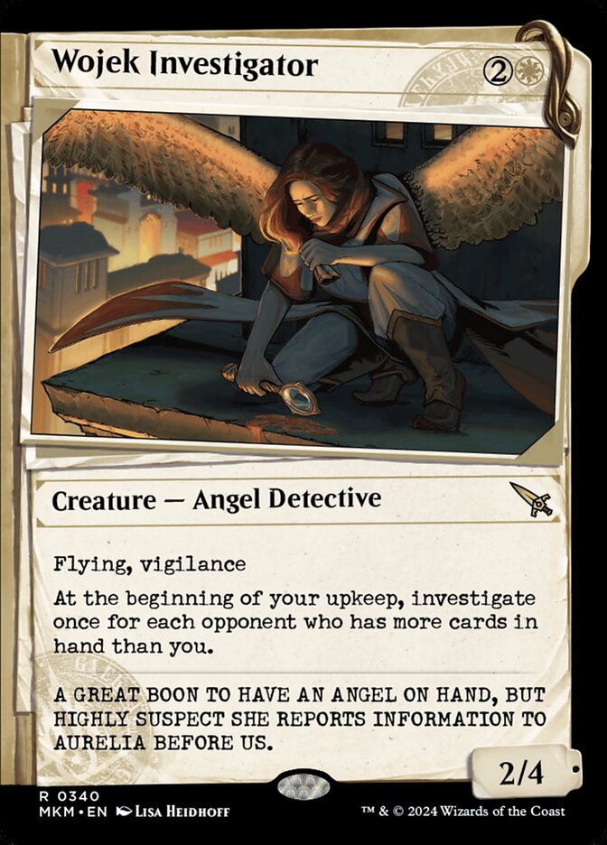 Investigadora Wojek / Wojek Investigator - Magic: The Gathering - MoxLand