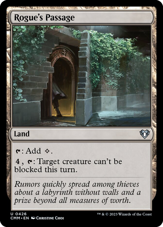 Passagem do Ladino / Rogue's Passage - Magic: The Gathering - MoxLand