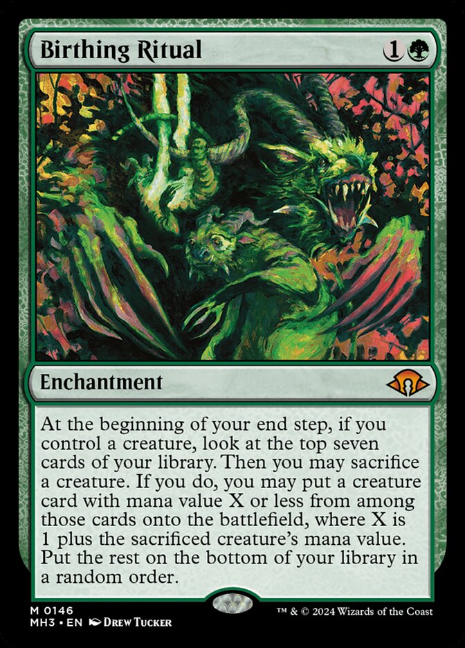 Ritual de Nascimento / Birthing Ritual - Magic: The Gathering - MoxLand