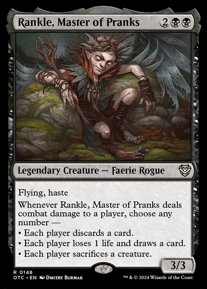 Rankle, Mestre das Peças / Rankle, Master of Pranks - Magic: The Gathering - MoxLand
