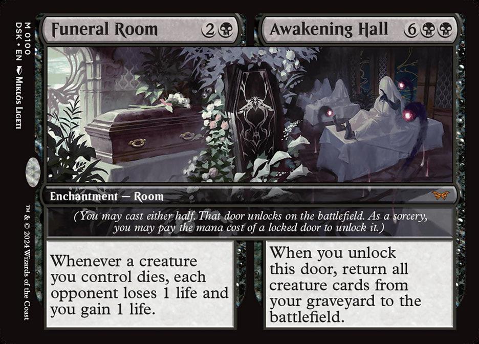 Capela Funerária / Salão do Despertar / Funeral Room / Awakening Hall - Magic: The Gathering - MoxLand