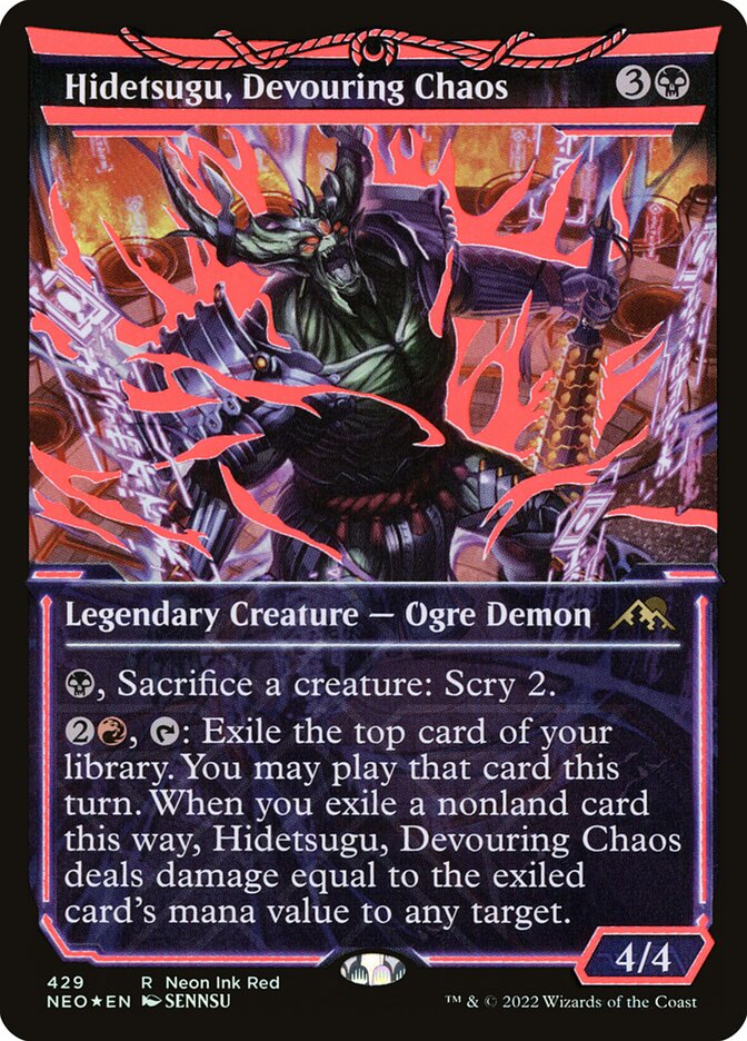 Hidetsugu, Caos Devorador / Hidetsugu, Devouring Chaos - Magic: The Gathering - MoxLand