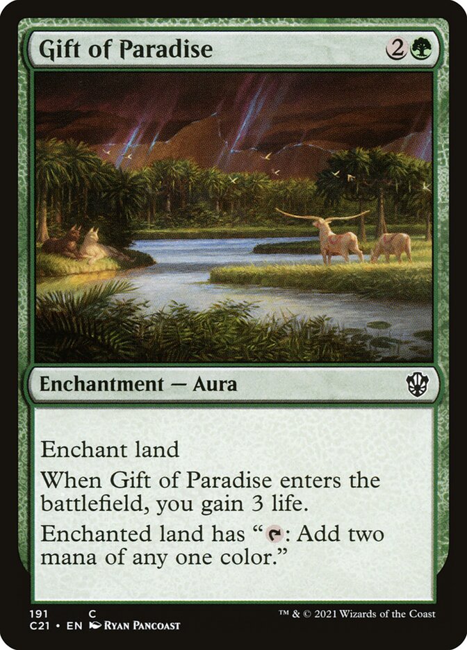 Dádiva do Paraíso / Gift of Paradise - Magic: The Gathering - MoxLand