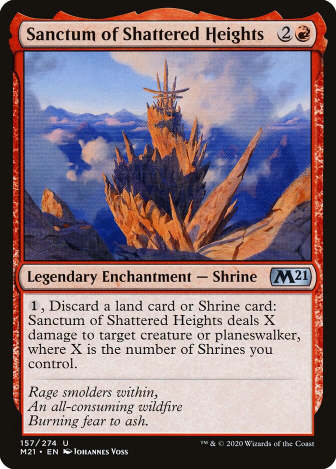 Santuário dos Picos Despedaçados / Sanctum of Shattered Heights - Magic: The Gathering - MoxLand